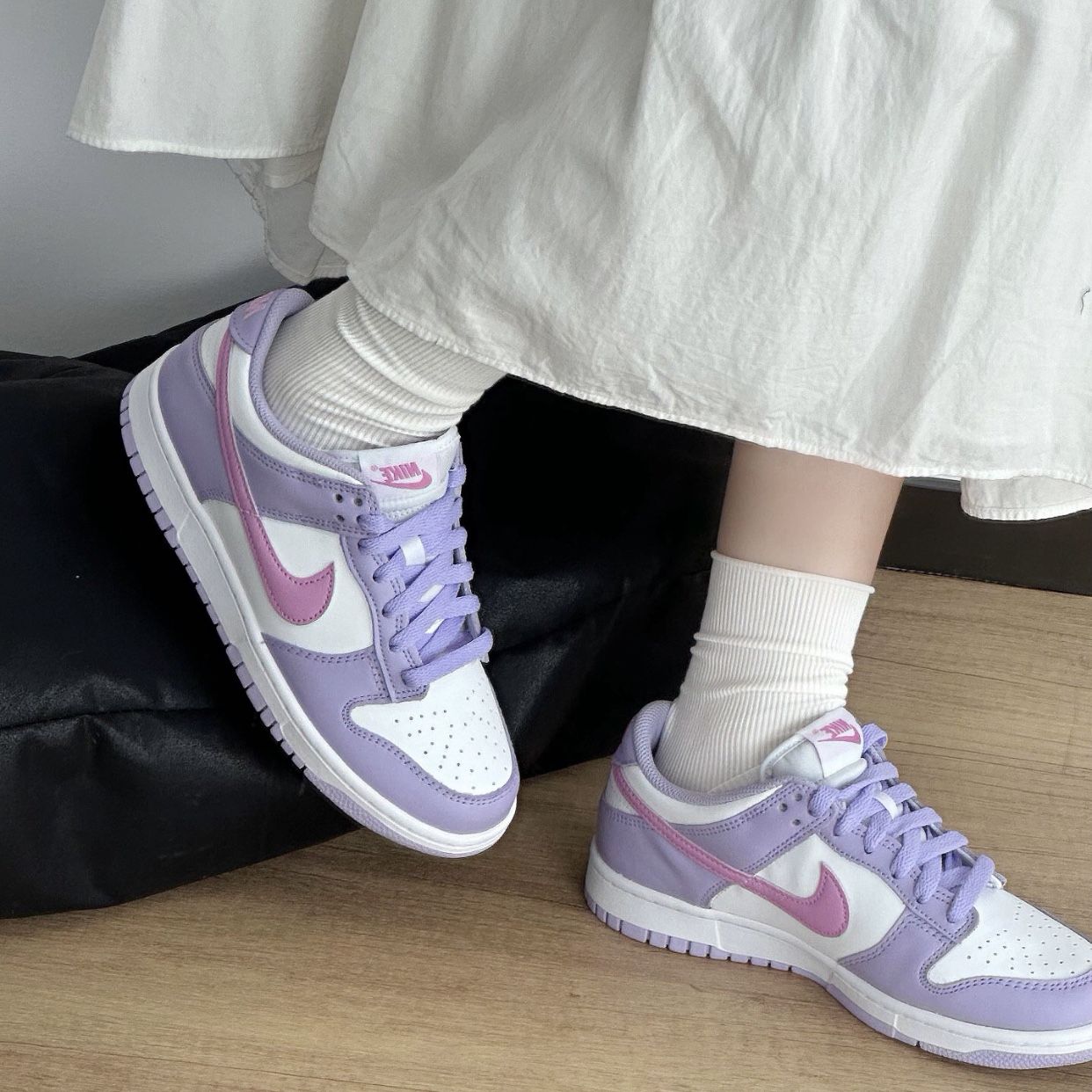 Nike青少年防滑耐磨低帮板鞋