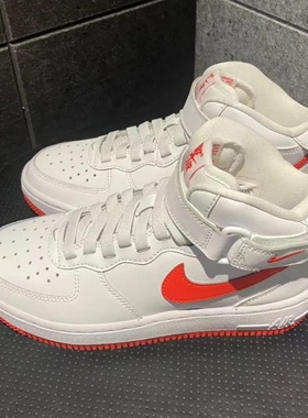 Nike Air Force1 MID EASYON大童白色舒适耐磨中帮板鞋FN1193-106