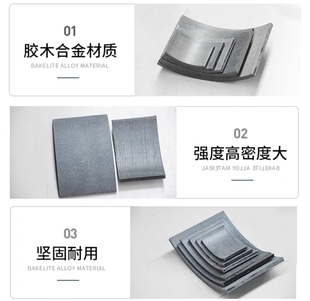 塔机抱闸刹车片 液压制动器瓦块卡式摩擦片 矿上专用防爆型刹车片