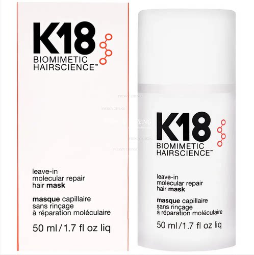现货K18 Biomimetic Hairscience LeaveIn仿生发滋养修护喷雾发膜