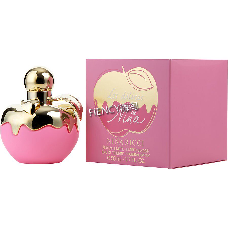 限量Nina Ricci Les Delices De Nina莲娜丽姿红苹果甜心女士淡香