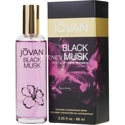 Jovan Black Musk祖梵黑麝香女士古龙水 Cologne 96ml木质花香调