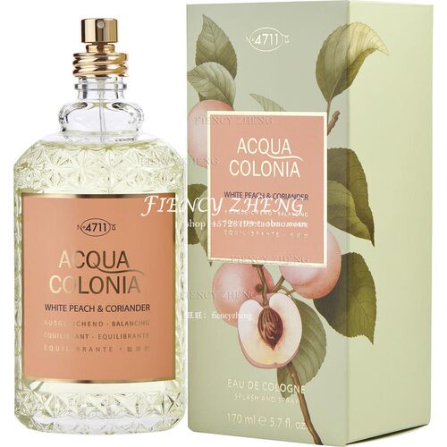 4711 White Peach Coriander白桃与香菜中性古龙水 Cologne 170ml