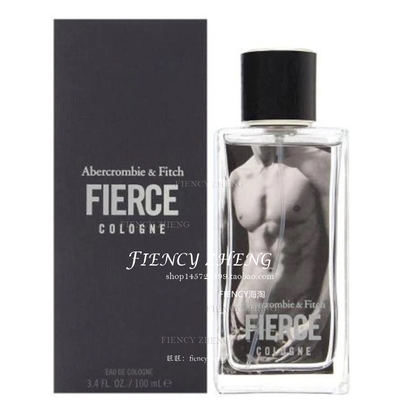Abercrombie & Fitch Fierce Cologne EDC香水 100ml冷杉柠檬铃兰