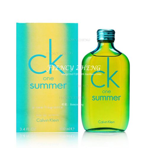 CalvinKlein香水夏日限量版