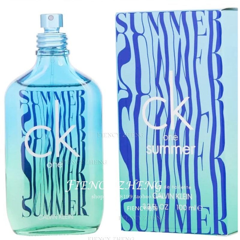 CK One Summer 2021限量Calvin Klein EDT淡香水 100ml芳香柑橘调