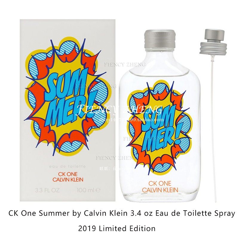 Calvin Klein CK One Summer 2019 Limited Edition 限量EDT100ml