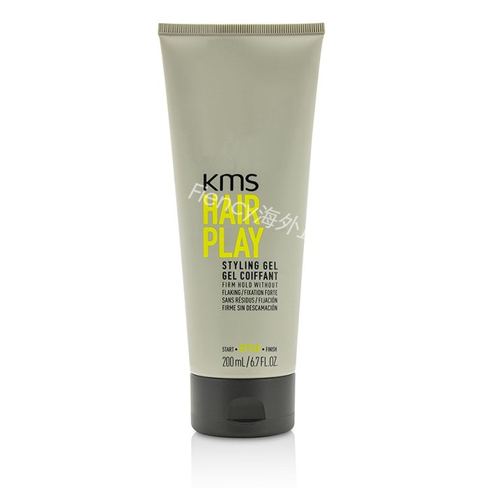 现货KMS Hair Play Styling Gel定型造型啫喱200ml稳固无碎屑