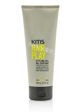 KMS Hair Play Styling Gel定型造型啫喱200ml稳固无碎屑