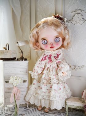 Blythe小布娃娃娃衣洋装衣服ob22ob24“花漾绮梦”上新