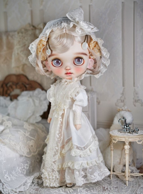 Blythe小布娃娃衣洋装“薄雾之吻”ob22ob24新款