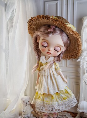 Blythe小布娃衣洋装“夏天的我们”ob22ob24