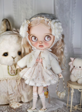 Blythe小布娃娃衣洋装衣服ob22ob24新款“空中的云”