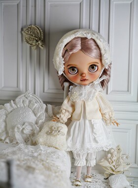 Blythe小布娃娃衣新款“梦的呢喃”ob24ob22洋装套装