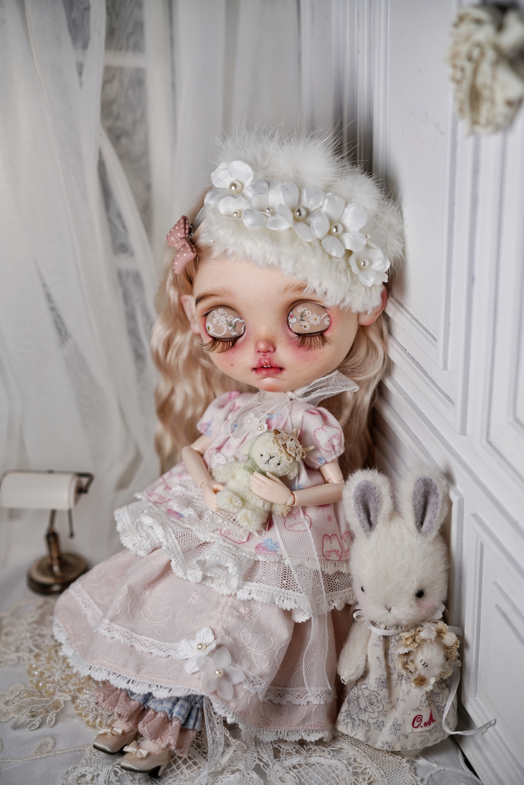 blythe小布娃衣“艾琳娜娜”ob22ob24洋装套装衣服新款