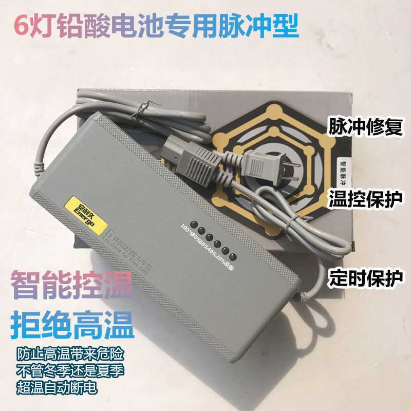 72V六灯显示45A58充电器安耐久