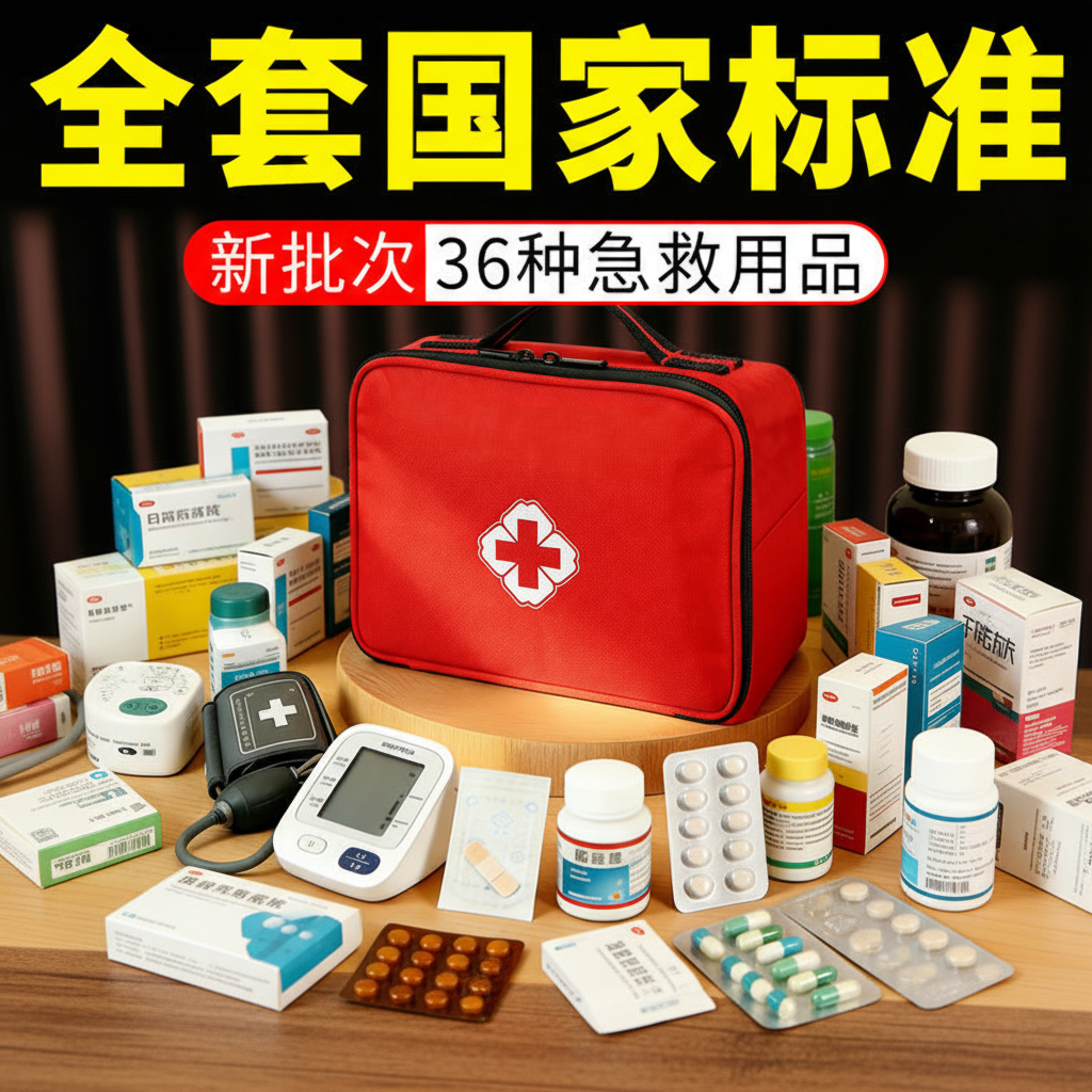 急救包药品收纳包全套国家标准车载医疗包应急户外便携式急救包小