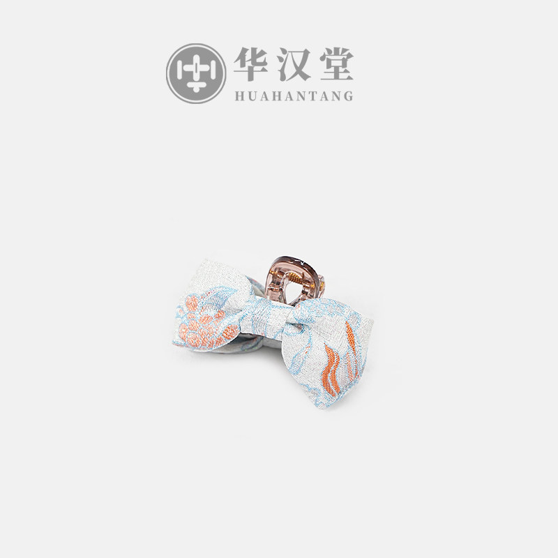 【芭蕾发夹】非遗新中式宋锦小抓夹复古风精致蝴蝶结优雅女士头饰