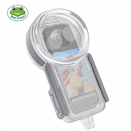 海蛙seafrogs适用Insta360 X5运动相机50米潜水防水壳高清摄影