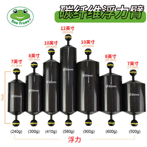 潜水摄影配件浮力海蛙相机防水壳