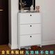 柜室内家用门口大容量简易鞋 全实木超薄款 极窄翻斗鞋 架楼道省空间