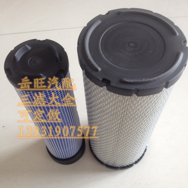 挖掘机配件SY三一55/60/65/75-8-9-10空气滤芯空滤柴60-8滤清器