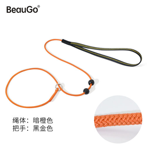 巨小萌beaugo狗牵引绳p绳幼犬茶杯小体泰迪狗防爆冲训练链子项圈 - 封面