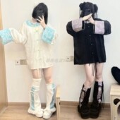 盘扣外套水色黑紫外套秋装 胡闹電波原创设计龙纹新中式 新品 龙袍