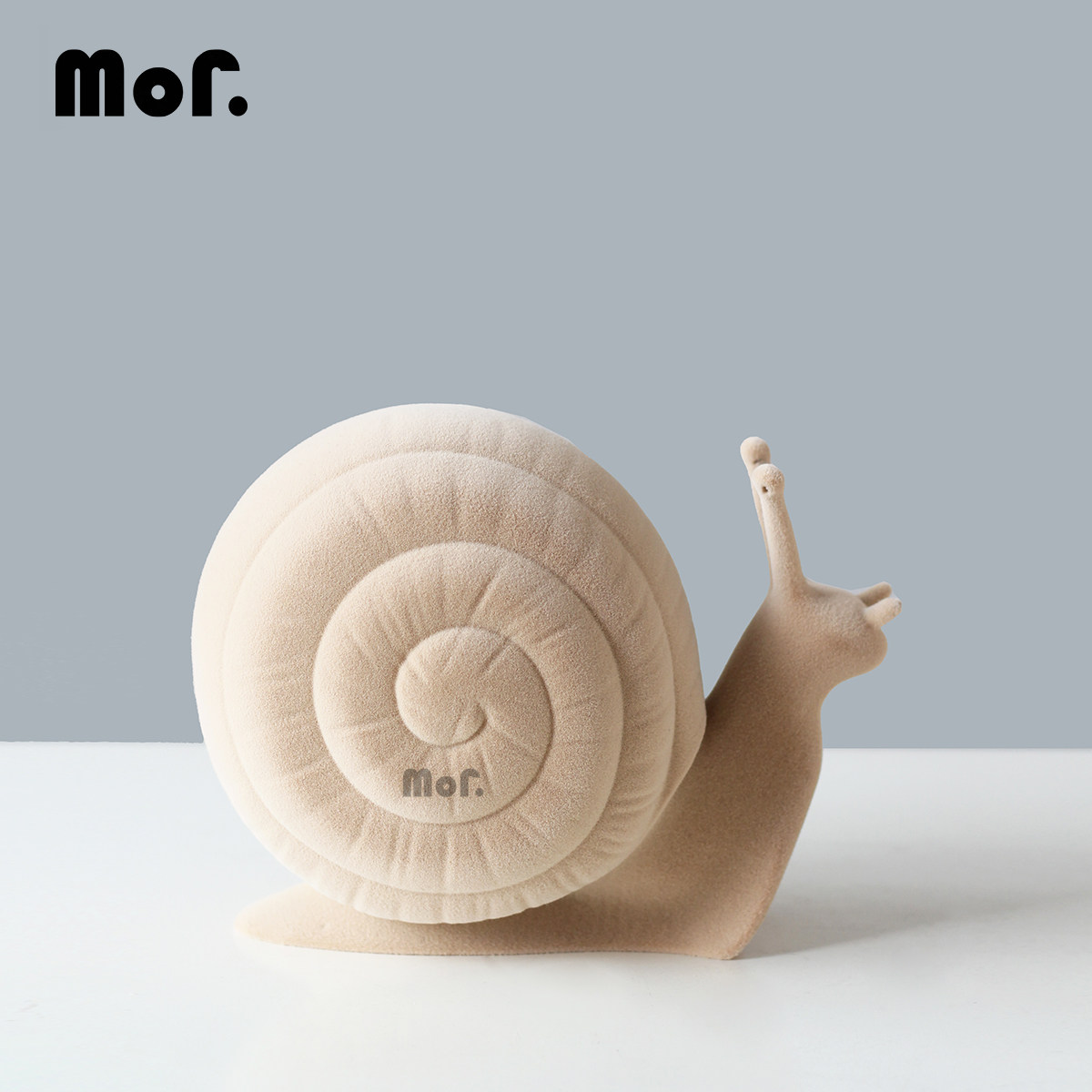 墨非 现代北欧卡通小蜗牛摆件 女孩房儿童房样板间家居创意饰品