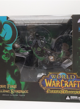 现货DC魔兽世界恶魔猎手PVC手办盒装WOW网游人偶模型摆件生日礼物