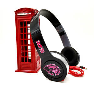 现货包邮 柯南18周年标志折叠魔音耳机 江川户动漫头戴式动漫耳机