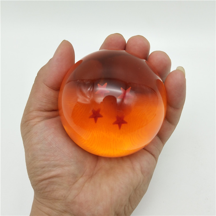 现货 日本动漫 七龙珠球1-7星球神龙许愿球 pvc摆件动漫玩具模型