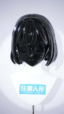kigurumi头壳，YC-H型硬质全黑头壳