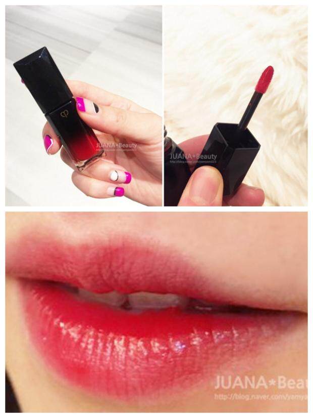 现货 免税 cpb 肌肤之钥 奢华艳光唇釉液体口红黑管唇蜜唇彩