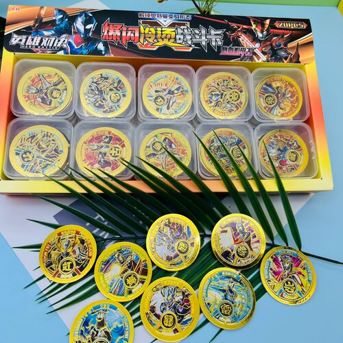 烫金塑料卡加厚卡2mm直径4.7奥特