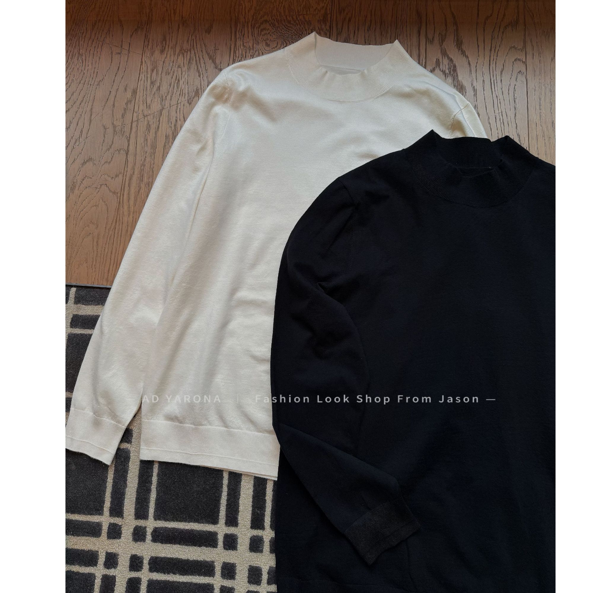 阿地服装经典羊毛针织衫毛衣