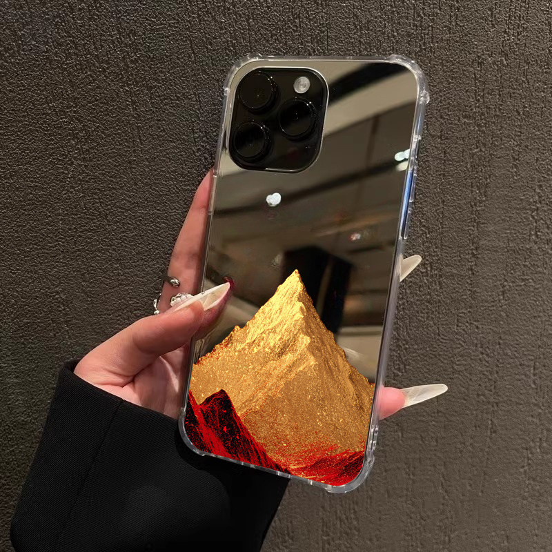 2026马年鸿运金山手机壳适用华为P80镜面一加ACE3好运Mate60暴富苹果17promaxOPPOReno15VIVOS9小米14三星S25,3C数码配件,手机保护套/壳,淘宝优惠券,粉丝福利购,淘宝优惠卷