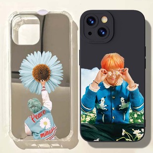 GD权志龙同款雏菊镜面手机壳适用iPhone16promax荣耀200日韩Gdragon华为Mate70补妆镜小米15OPPO情侣VIVOS20