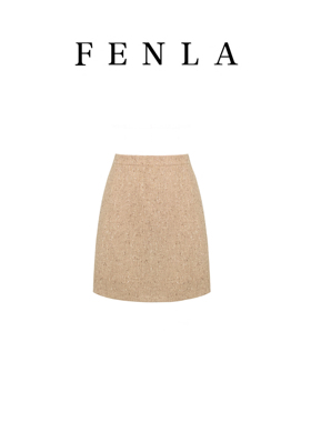 惠姐私服】复古小香风简约半身裙女遮肉显瘦直筒短裙 83535