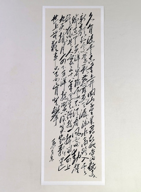 毛体水调歌头重上井冈山装饰画