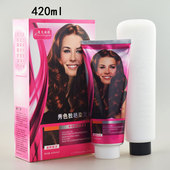 秀色独艳染发膏彩色葡萄红梦薇英歌植物焗油膏染发剂栗棕色420ml