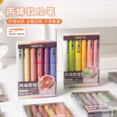 丙烯软绘笔软头马克笔防水不掉色咕卡涂鸦手绘DIY鞋 子绘画专用笔