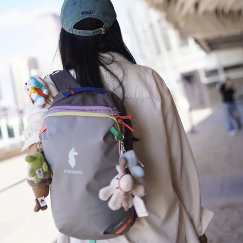 美洲羊驼20L户外运动腰包男女同款休闲百搭斜挎防水轻便登山包