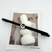 高级感银色花扣新款 牛皮小众时髦腰带女配裙子装 饰复古真皮带简约