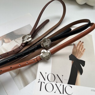 女细腰带真皮2026新款百搭配饰连衣裙腰封小皮带大衣毛衣装饰裤带