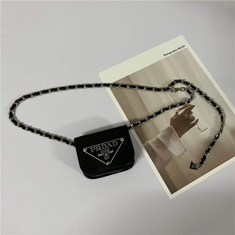 字母腰包腰带ins风mini耳机包