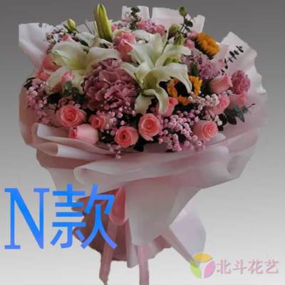 生日康乃馨甘肃临夏送花店金昌市永昌合作康乐县永靖同城鲜花快递