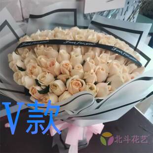 生日祝寿白玫瑰河北承德送花店双滦区鹰手营子承德县同城鲜花快递
