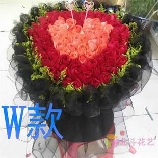 生日表白周年玫瑰山西朔州花店送花山阴县应县右玉县同城鲜花速递