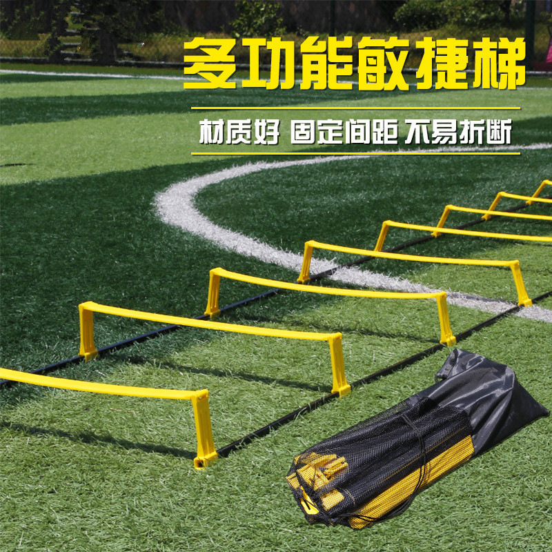 两用敏捷梯固定跳格梯跨栏架软梯绳梯速度梯步伐训练梯